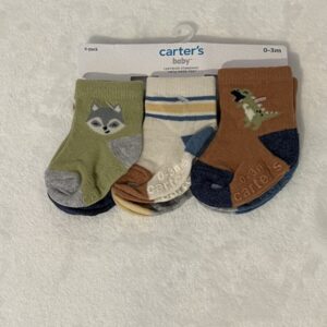 Pack 6 pares de meias carters