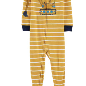 Macacão em algodão amarelo