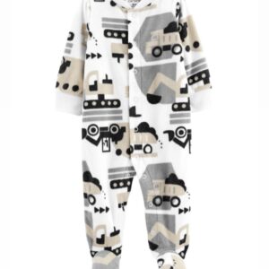 Macacão em fleece Carter’s