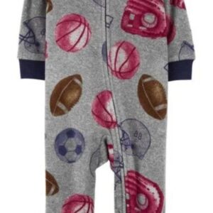 Macacão em fleece futebol americano Carter’s