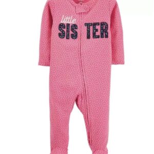 Macacão em algodão carters – Little sister