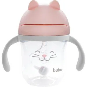 Copo Gatinho Rosa BUBA
