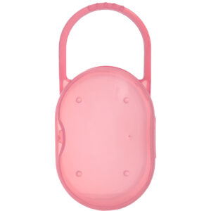 Porta chupeta buba rosa