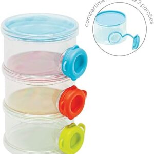 POTES EMPILHÁVEIS PARA LEITE EM PÓ BUBA