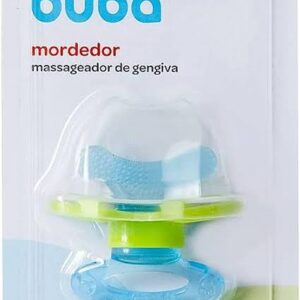 Mordedor massageador de gengiva azul BUBA