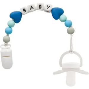 PRENDEDOR DE CHUPETA EM SILICONE BUBA